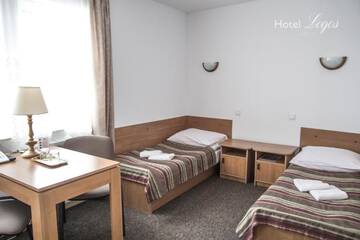 Фото номера Двухместный номер с 2 отдельными кроватями Отель Hotel Logos г. Люблин 12