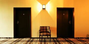 Фото номера Двухместный номер с 2 отдельными кроватями Отель Hotel Biesiada г. Люблин 6