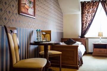 Фото номера Двухместный номер с 2 отдельными кроватями Отель Hotel Pałac Akropol г. Люблин 5