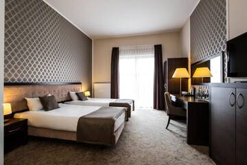 Фото номера Двухместный номер с 2 отдельными кроватями Отель Hotel Focus Centrum Konferencyjne г. Люблин 15