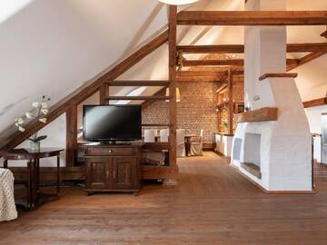 Фото номера Deluxe Loft with Air Conditioning  - 70 m2 Апарт-отели Boutique Residence - Rynek 16 г. Люблин 7