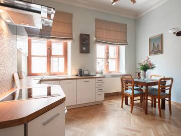 Фото номера Deluxe Suite with Market Square View II - 70 m2 Апарт-отели Boutique Residence - Rynek 16 г. Люблин 4