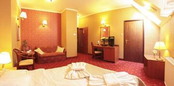 Фото номера Сдвоенный двухместный номер Делюкс Отель Hotel Browar Lwów г. Люблин 5