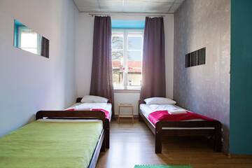 Фото номера Трехместный номер Делюкс Хостелы Folk Hostel г. Люблин 3