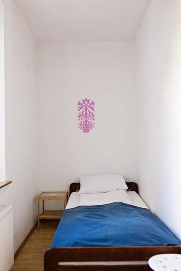 Фото номера Одноместный номер с общей ванной комнатой Хостелы Folk Hostel г. Люблин 3