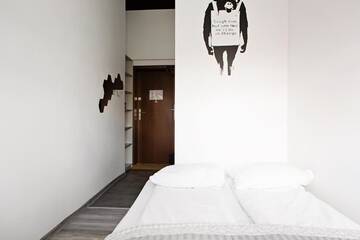 Фото номера Двухместный номер с 1 кроватью и душем Хостелы Folk Hostel г. Люблин 3