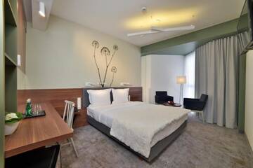 Фото номера Двухместный номер с 1 кроватью Отель In Between Hotel by Vanilla Group г. Люблин 6