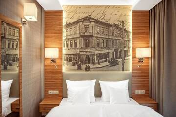 Фото номера Классический двухместный номер с 1 кроватью Отель Hotel Wieniawski г. Люблин 4