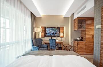 Фото номера Классический двухместный номер с 1 кроватью Отель Hotel Wieniawski г. Люблин 7
