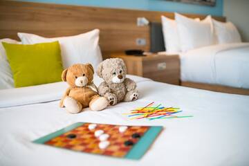 Фото номера Двухместный номер с 2 отдельными кроватями Отель Hampton By Hilton Lublin г. Люблин 5