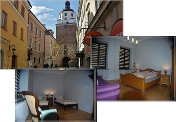 Фото номера Апартаменты с 2 спальнями Апартаменты Apartament Przy Bramie Krakowskiej г. Люблин 30