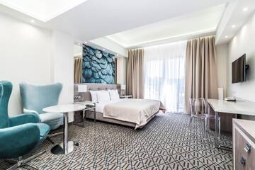Фото номера Двухместный номер с 1 кроватью Отель Hotel Atelia г. Люблин 3