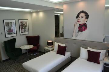 Фото номера Просторный двухместный номер с 2 отдельными кроватями Отель Hotel Atelia г. Люблин 5