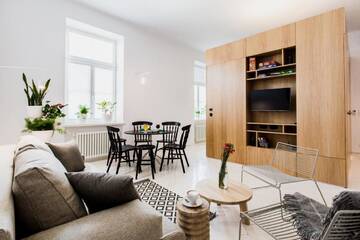 Фото номера Апартаменты с 1 спальней Апартаменты Apartamenty Browar Perła - Perła Brewery Apartments г. Люблин 5