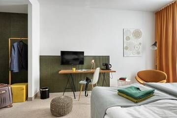 Фото номера Номер с кроватью размера «king-size» Апарт-отели Arche Hotel Lublin г. Люблин 5