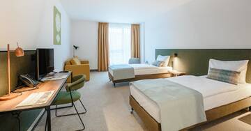 Фото номера Двухместный номер с 1 кроватью Апарт-отели Arche Hotel Lublin г. Люблин 4