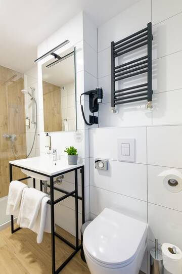Фото номера Номер с кроватью размера «king-size» Апарт-отели Arche Hotel Lublin г. Люблин 4
