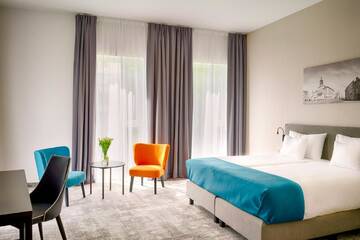 Фото номера Двухместный номер с 1 кроватью Отель Focus Hotel Premium Lublin г. Люблин 5